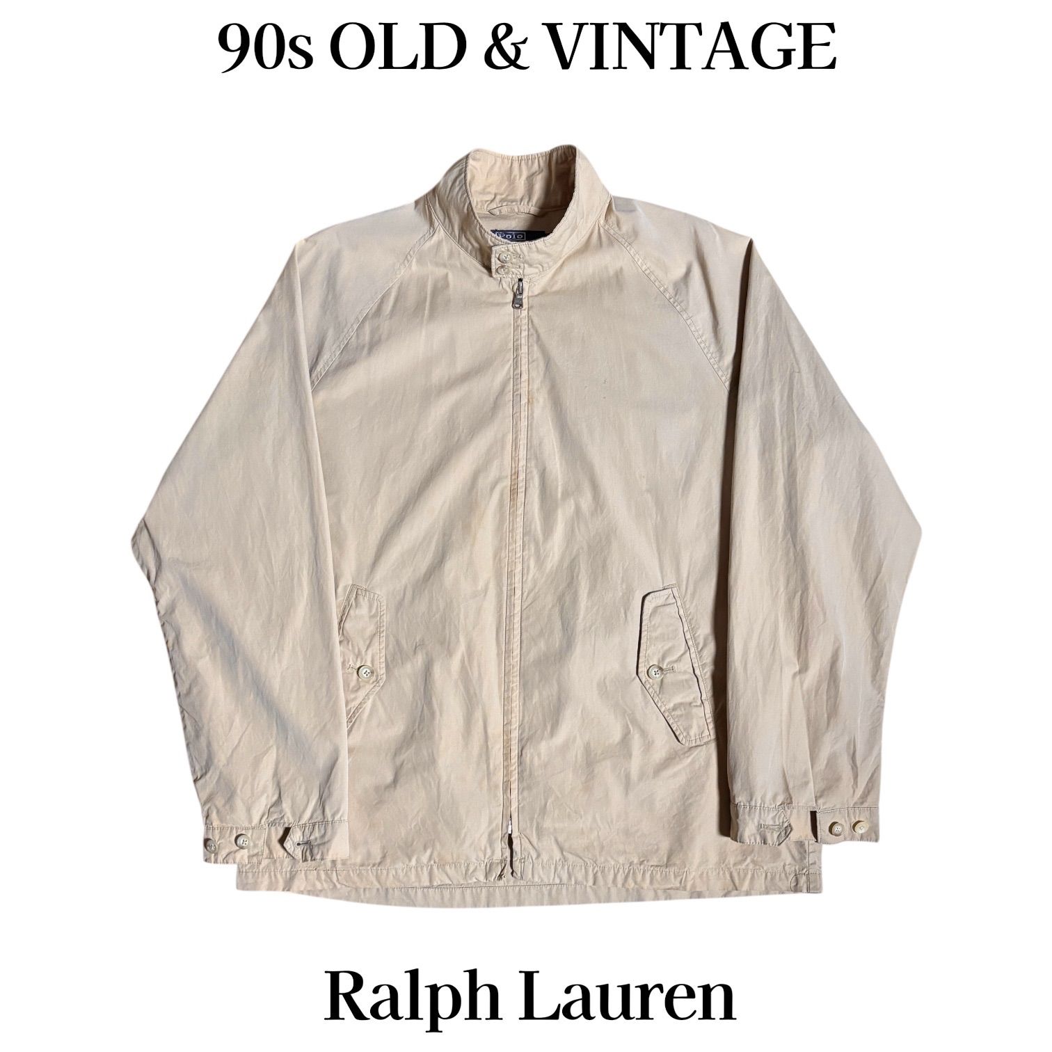古着 90s Polo by Ralph Lauren Harrington Jacket ポロ バイ ラルフ 