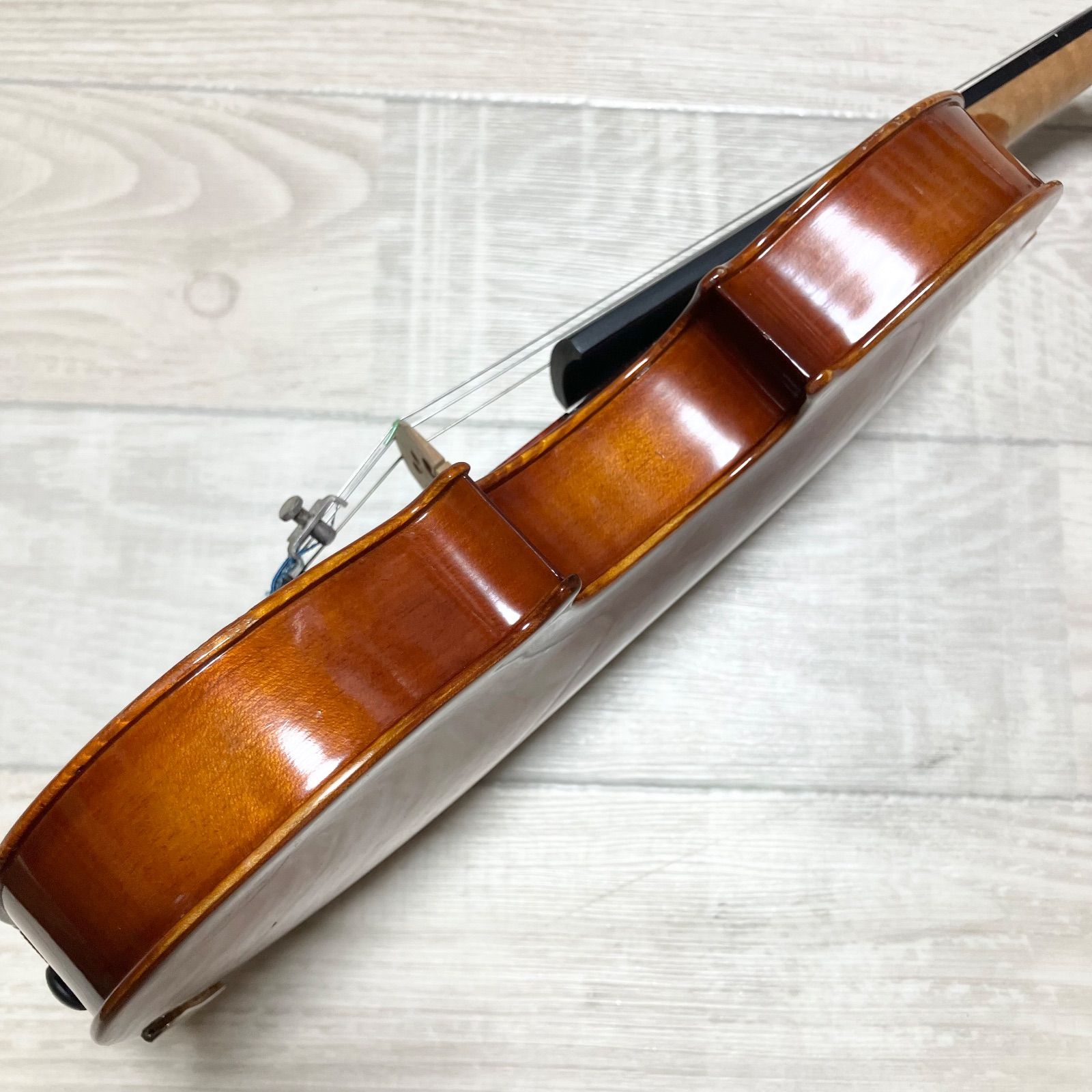 中古 SUZUKI バイオリン 1/8 No200 本体、弓2本、ケース 中古良音