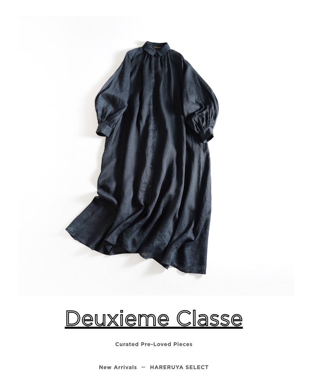 138t*美品 24SS ドゥーズィエムクラス Deuxieme Classe リネン