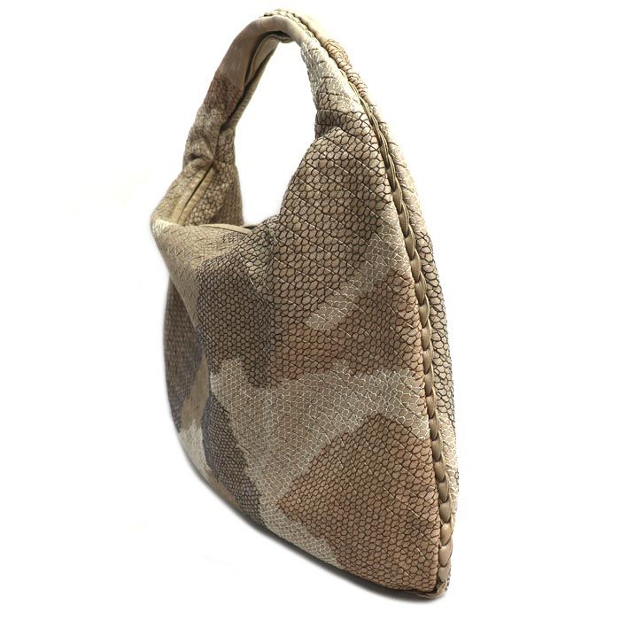 BOTTEGAVENETA ボッテガヴェネタ ホーボー ワンショルダー ショルダーバッグ ベージュ 115654 レディース【中古】 BOTTEGAVENETA ボッテガヴェネタ ホーボー ワンショルダー ショルダー
