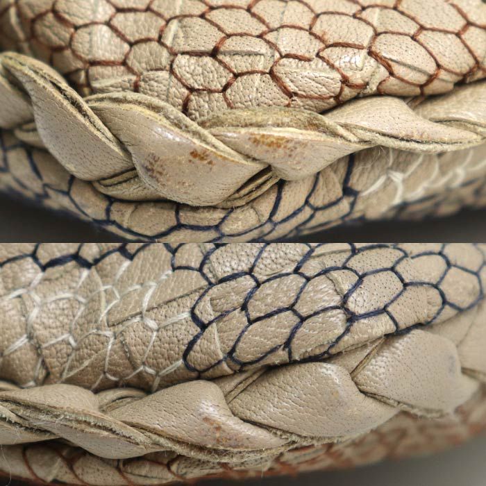 BOTTEGAVENETA ボッテガヴェネタ ホーボー ワンショルダー ショルダーバッグ ベージュ 115654 レディース【中古】 BOTTEGAVENETA ボッテガヴェネタ ホーボー ワンショルダー ショルダー