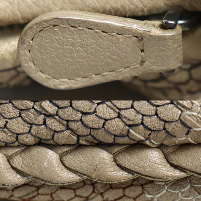 BOTTEGAVENETA ボッテガヴェネタ ホーボー ワンショルダー ショルダーバッグ ベージュ 115654 レディース【中古】 BOTTEGAVENETA ボッテガヴェネタ ホーボー ワンショルダー ショルダー