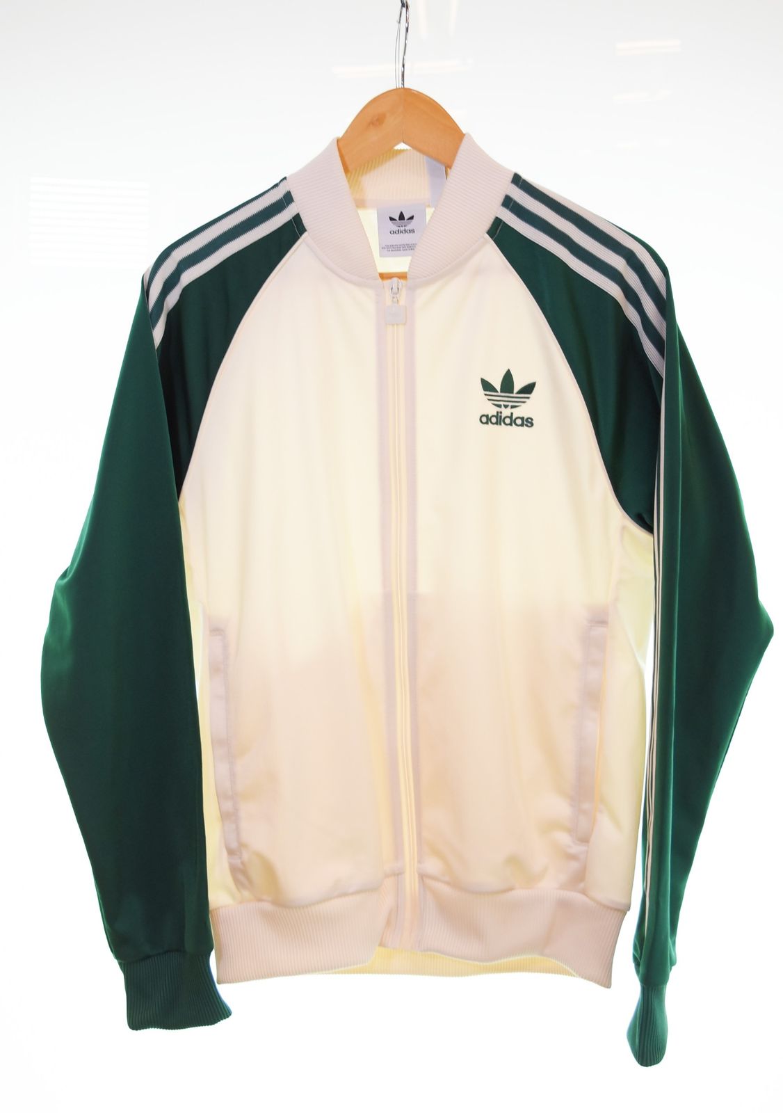 アディダス adidas SST トラックトップ ワンダーホワイト×カレッジ