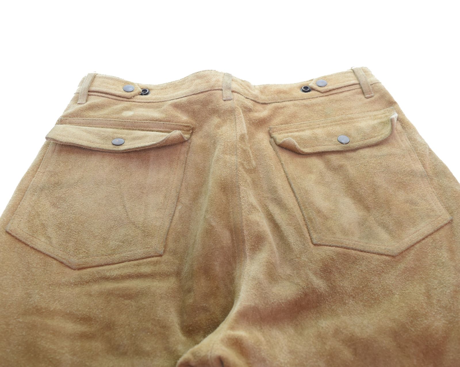 ラルフローレン RalphLauren 90s スエードレザーパンツ ベイカー型 