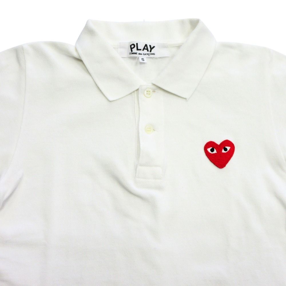 良品 PLAY COMME des GARCONS プレイコムデギャルソン ハート 鹿の子