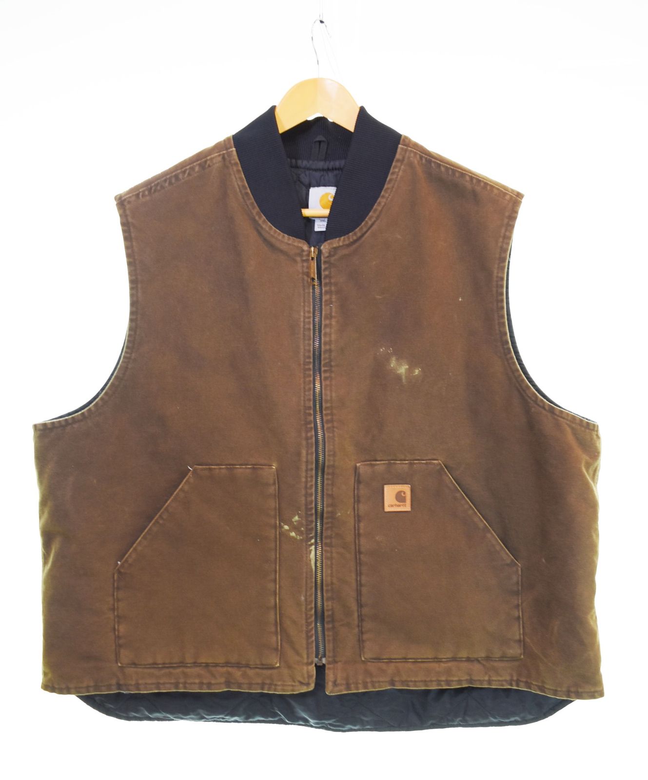カーハート Carhartt ダック地 VO2 裏キルティング 中綿ベスト 3XL