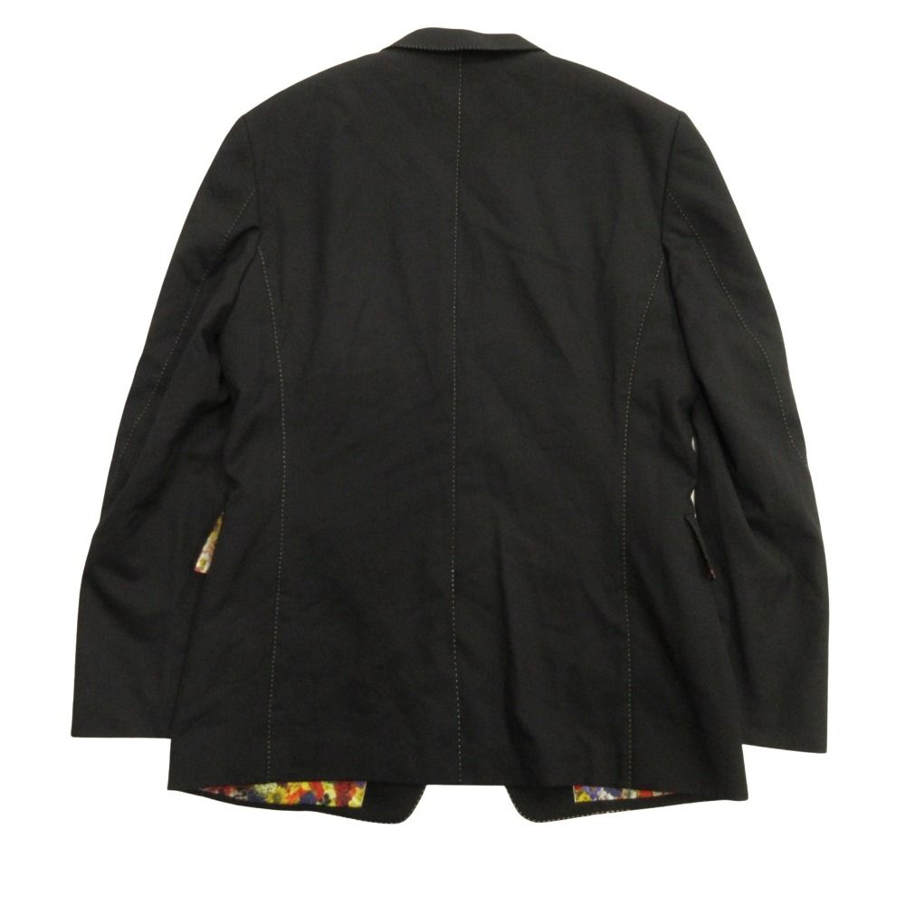 良品 PAUL SMITH ポールスミス テーラード ジャケット ブレザー 裏花柄