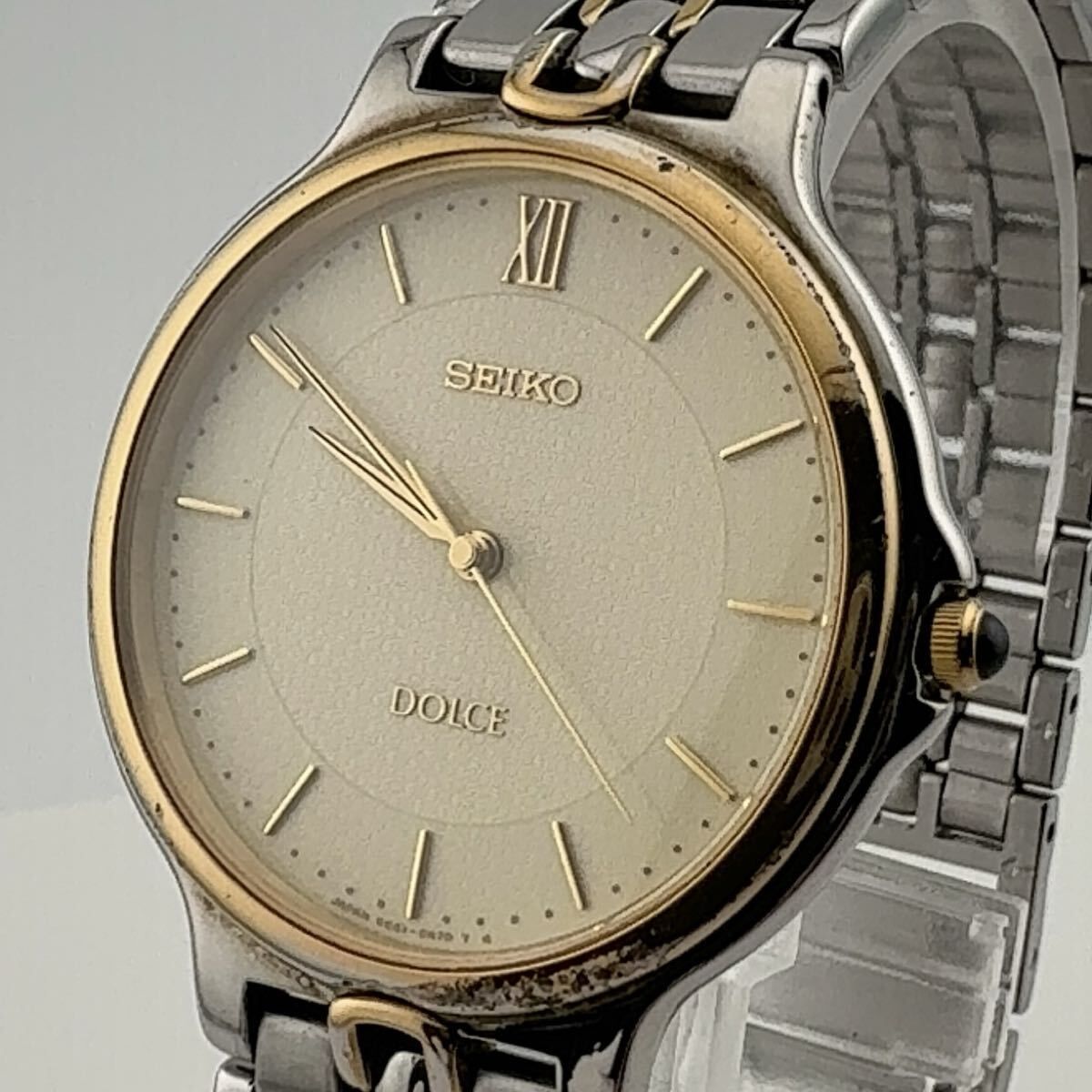 SEIKO 5E61-0A40 セイコー DOLCE ドルチェ クォーツ メンズ ボーイズ