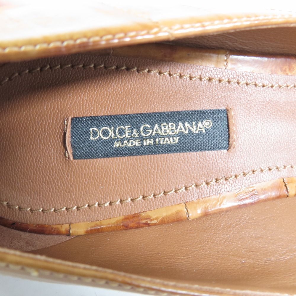 Dolce&Gabbana archive ポインテッドトゥシューズ Dolce&Gabbana