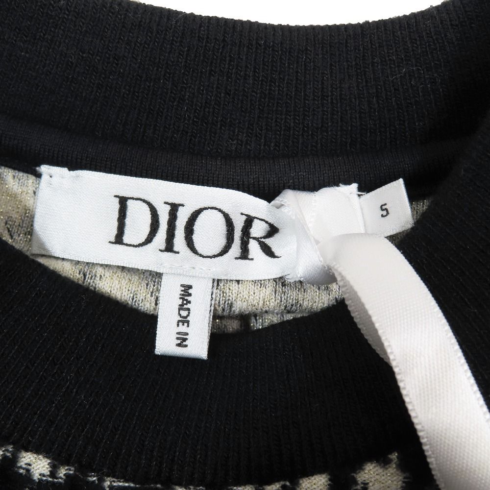 未使用 DIOR ディオール キッズ 子供服 ニットワンピース ハウンド