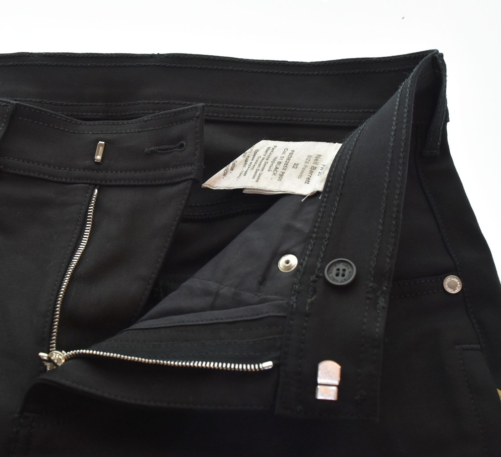 ニール バレット Neil Barrett SUPER SKINNY JEANS WITH SILVER