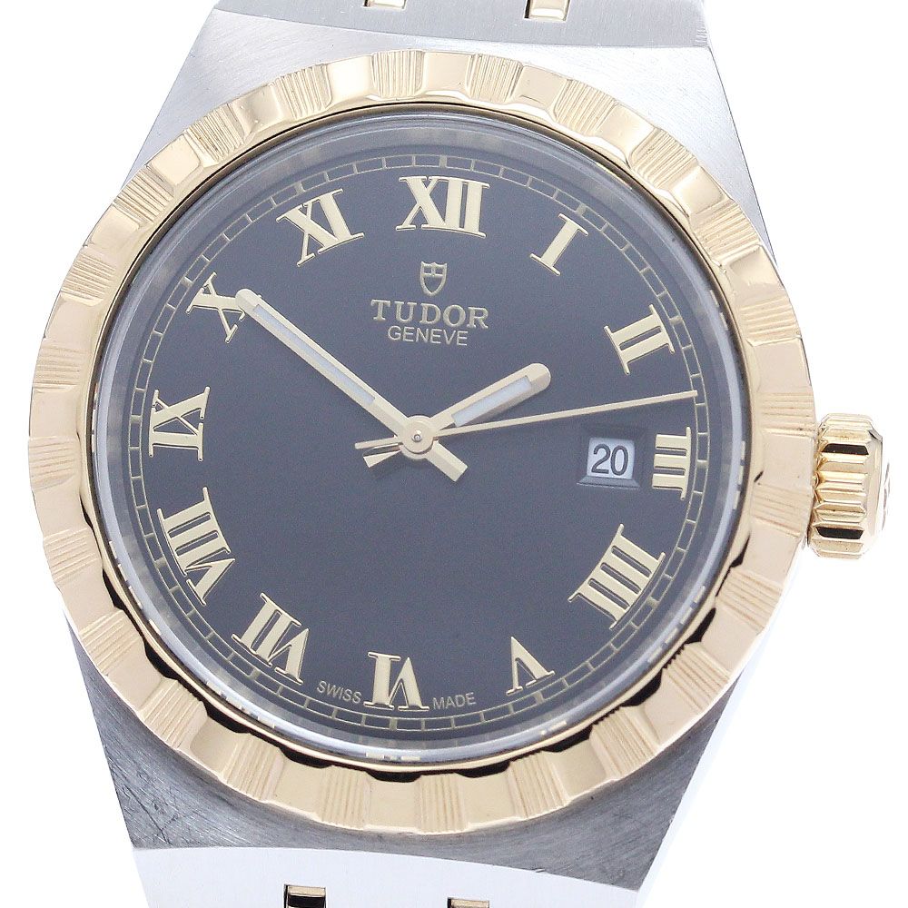 チュードル TUDOR 28303 ロイヤル デイト YGコンビ 自動巻き レディース 保証書付き_944607 チュードル TUDOR 28303 ロイヤル デイト YGコンビ 自動巻き