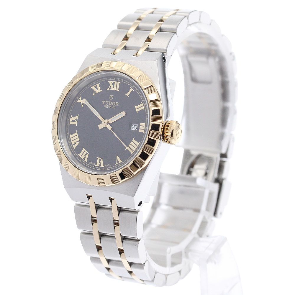 チュードル TUDOR 28303 ロイヤル デイト YGコンビ 自動巻き