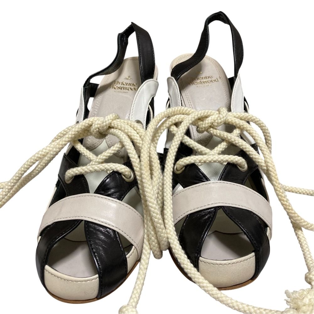 Vivienne Westwood レースアップサンダル 良品 Vivienne Westwood ヴィヴィアンウエストウッド レースアップ