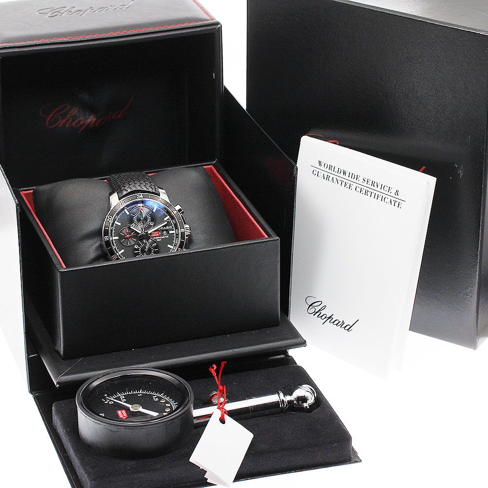 訳あり ショパール Chopard 8550 ミッレミリア2012 GMT クロノグラフ