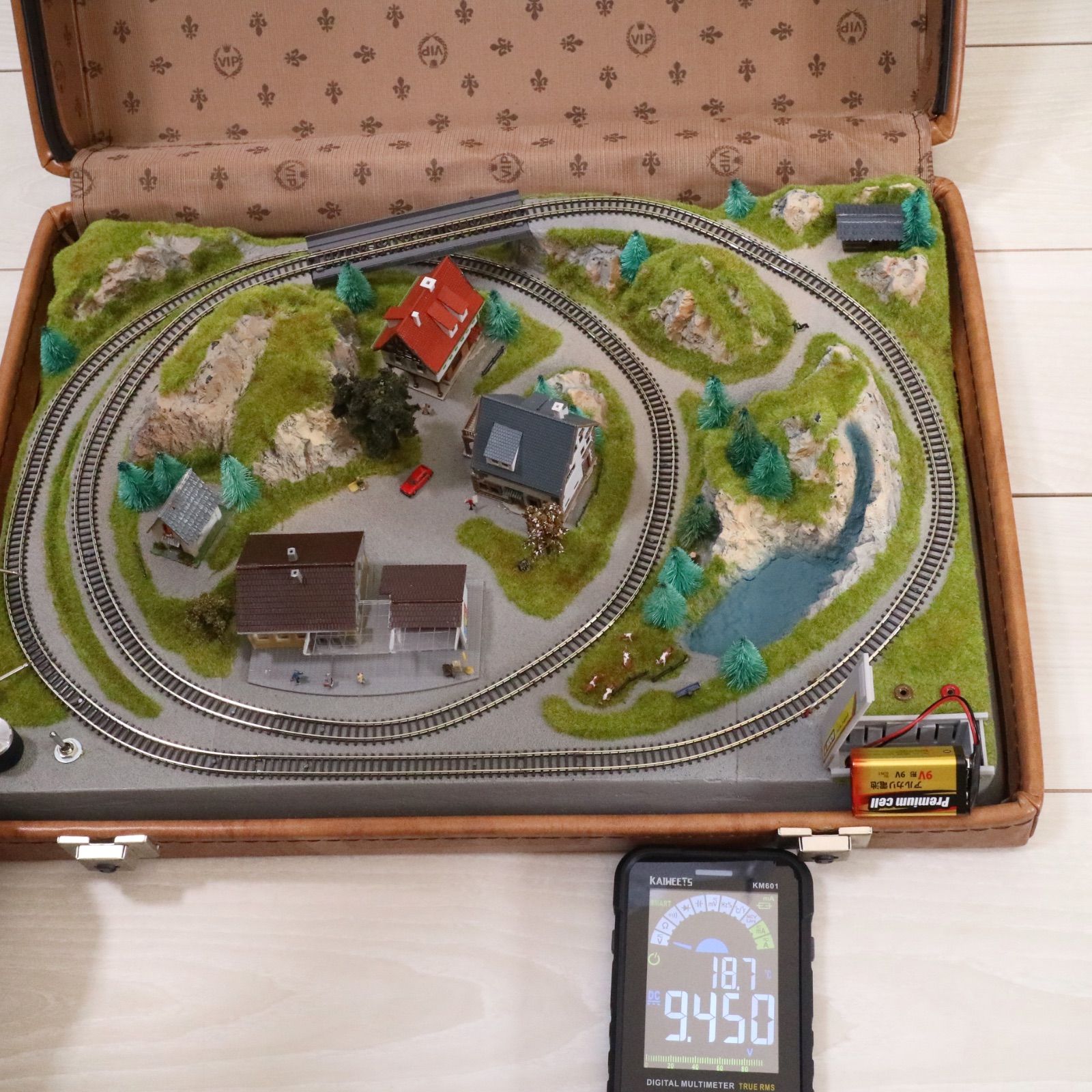 NOCH ノッホ RAILBAG レールバッグ 鉄道模型 Zゲージ トランク