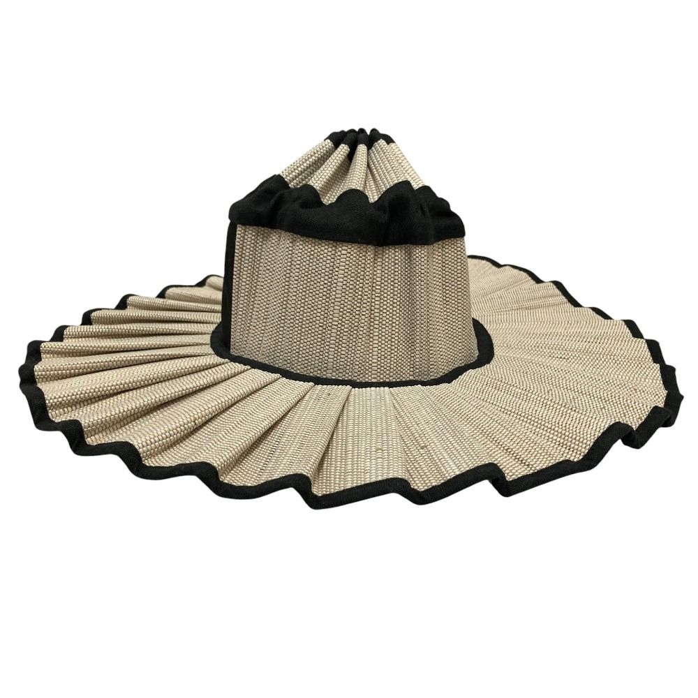 Lorna Murray ハット ベージュ×ブラウン Lorna Murray ハット ベージュ