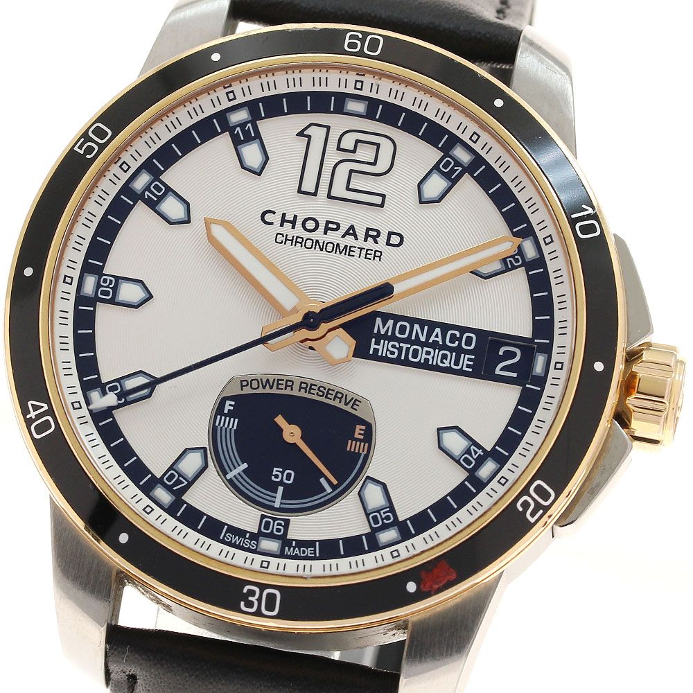 ショパール Chopard 168568-9001 クラシック レーシング スーパーファスト デイト パワーリザーブ 自動巻き メンズ 保証書付き_930252 ショパール Chopard 168568-9001 クラシック レーシング スーパー