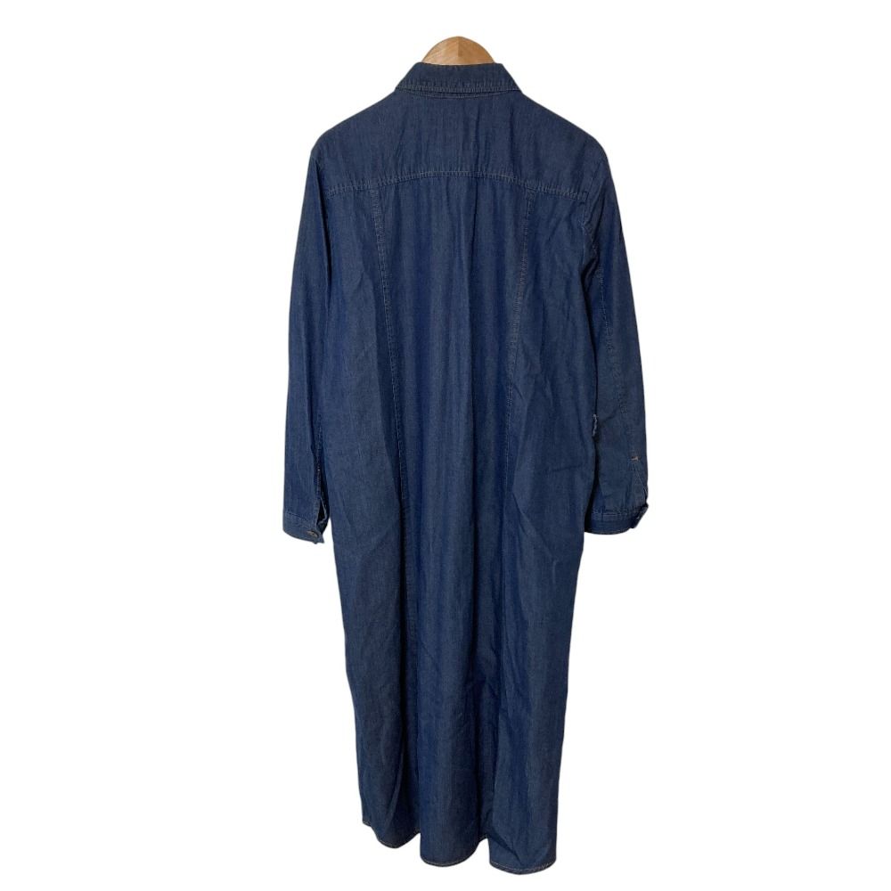 す*ん様 b12 良品 マドモアゼルノンノン デニム 長袖シャツ 40/Ｌ 美品 NON NO Mademoiselle NON NON マドモアゼルノンノン 長袖 ロング