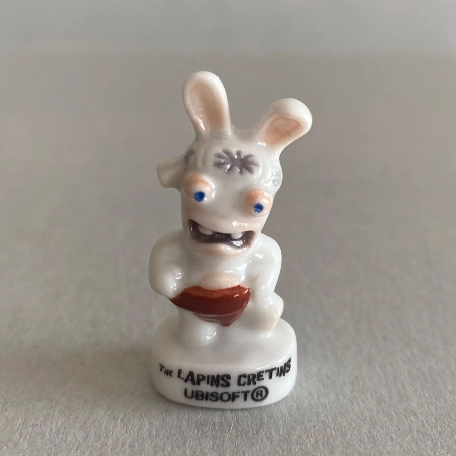 ラビッツのフェーブ／スポーツ／相撲？／フランス雑貨／陶器ミニチュア