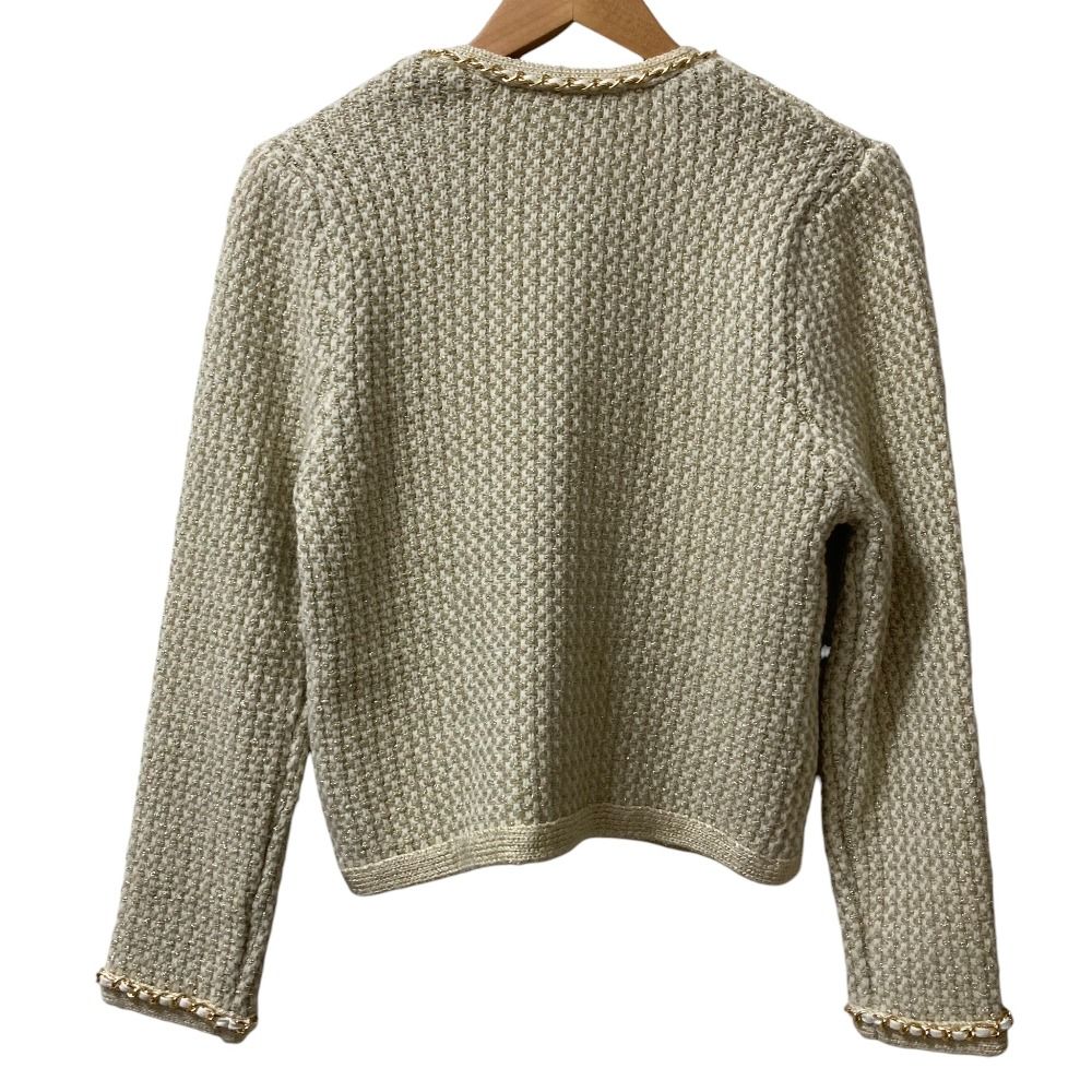 良品 23AW LOULOU WILLOUGHBY ルルウィルビー チェーン ツイード