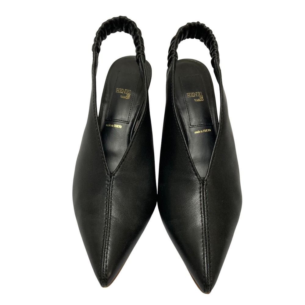 美品 HENRI EN VARGO MONICA ヘンリエンヴァーゴ ポインテッドトゥ