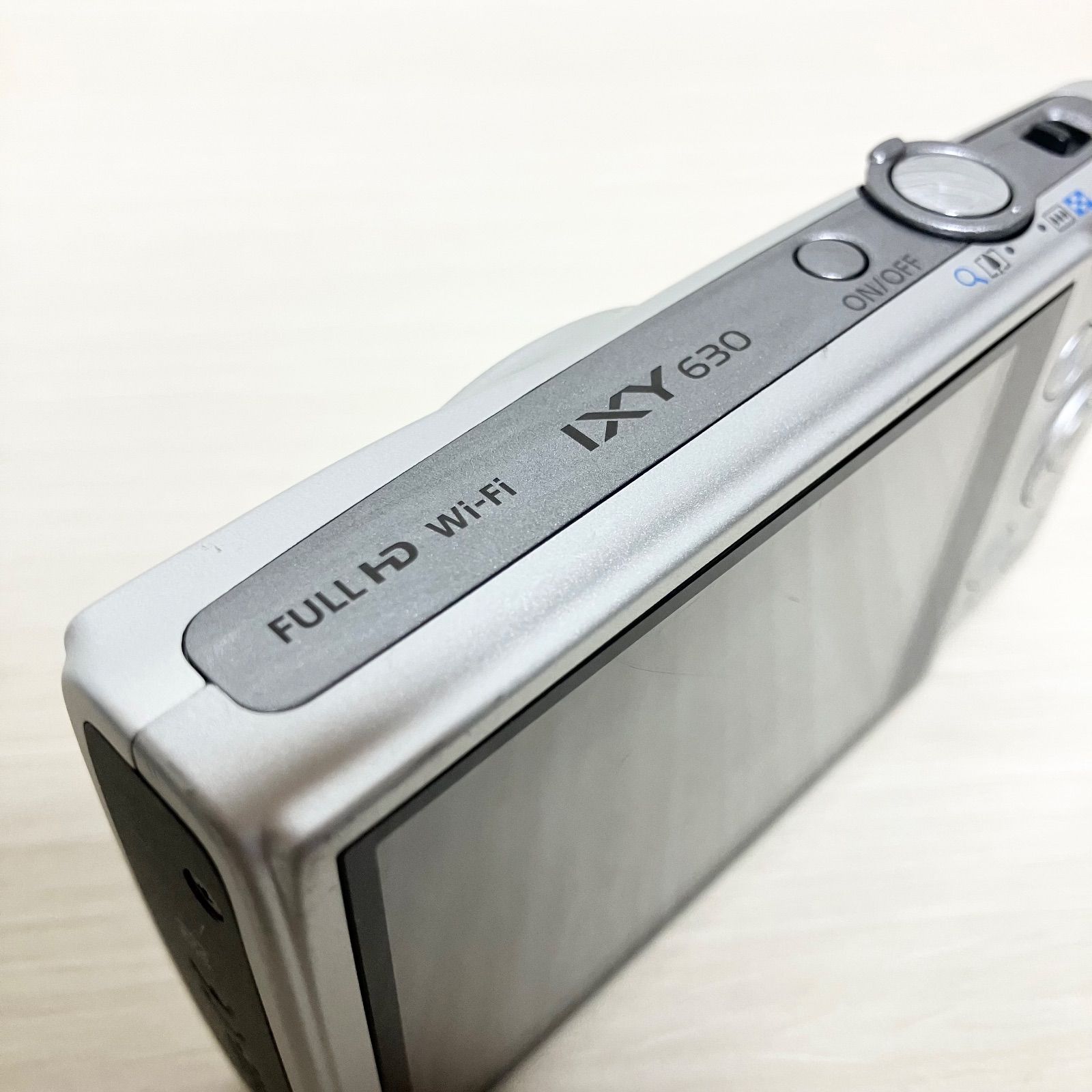 美品！キャノン イクシー 630 CANON IXYシルバー PC2052 wifi デジカメ