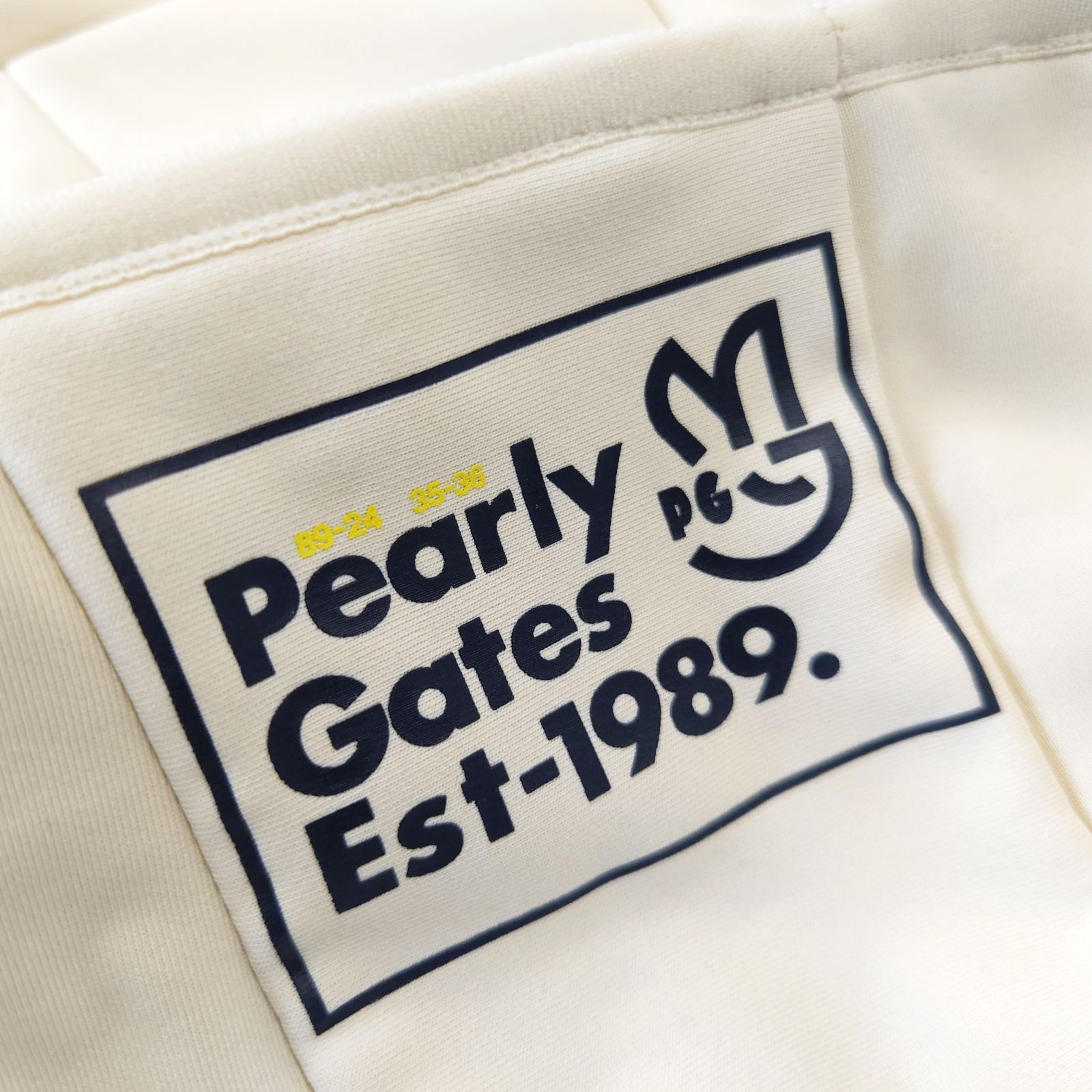 極美品 PEARLY GATES GOLF カルフワダンボールニット プルオーバー