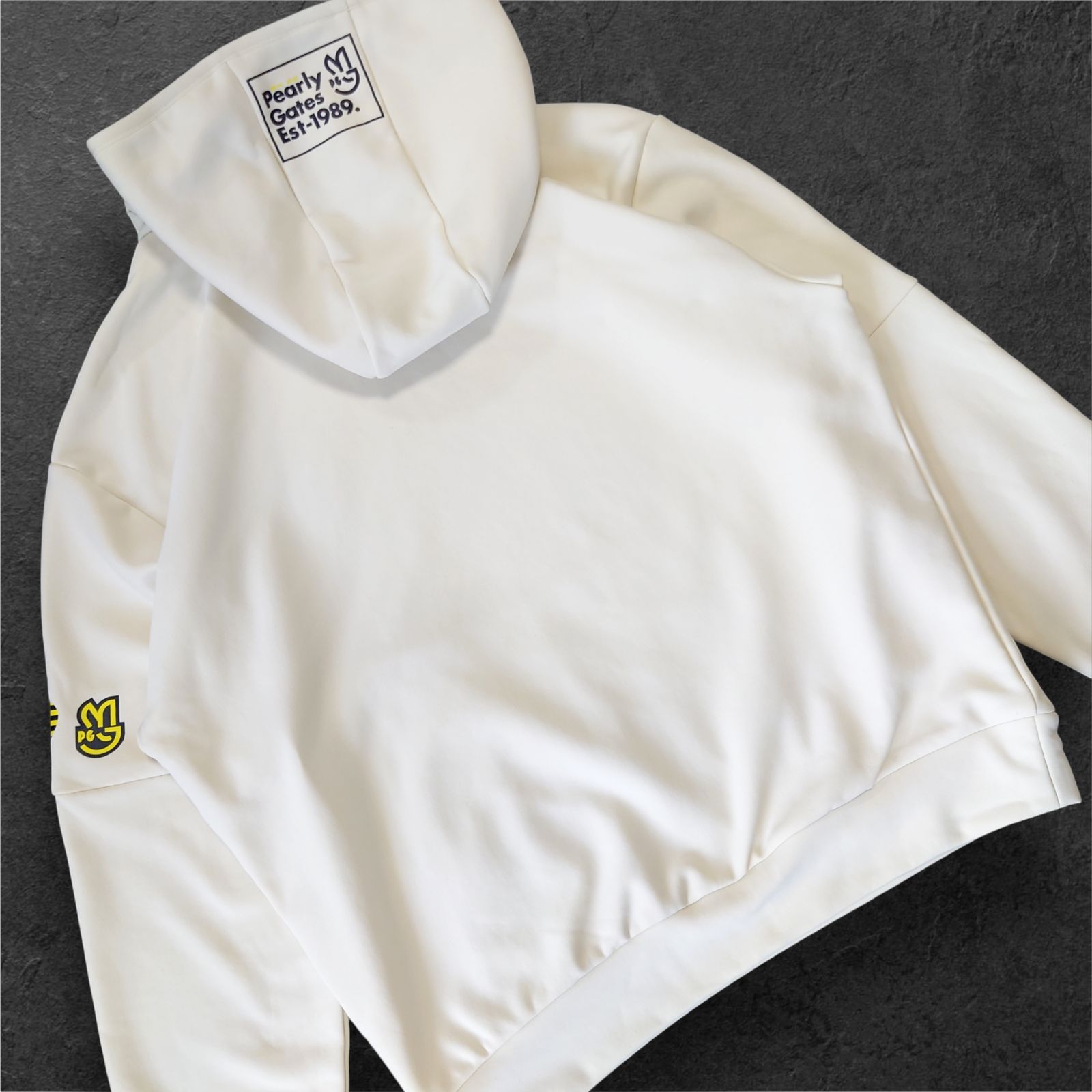 極美品 PEARLY GATES GOLF カルフワダンボールニット プルオーバー