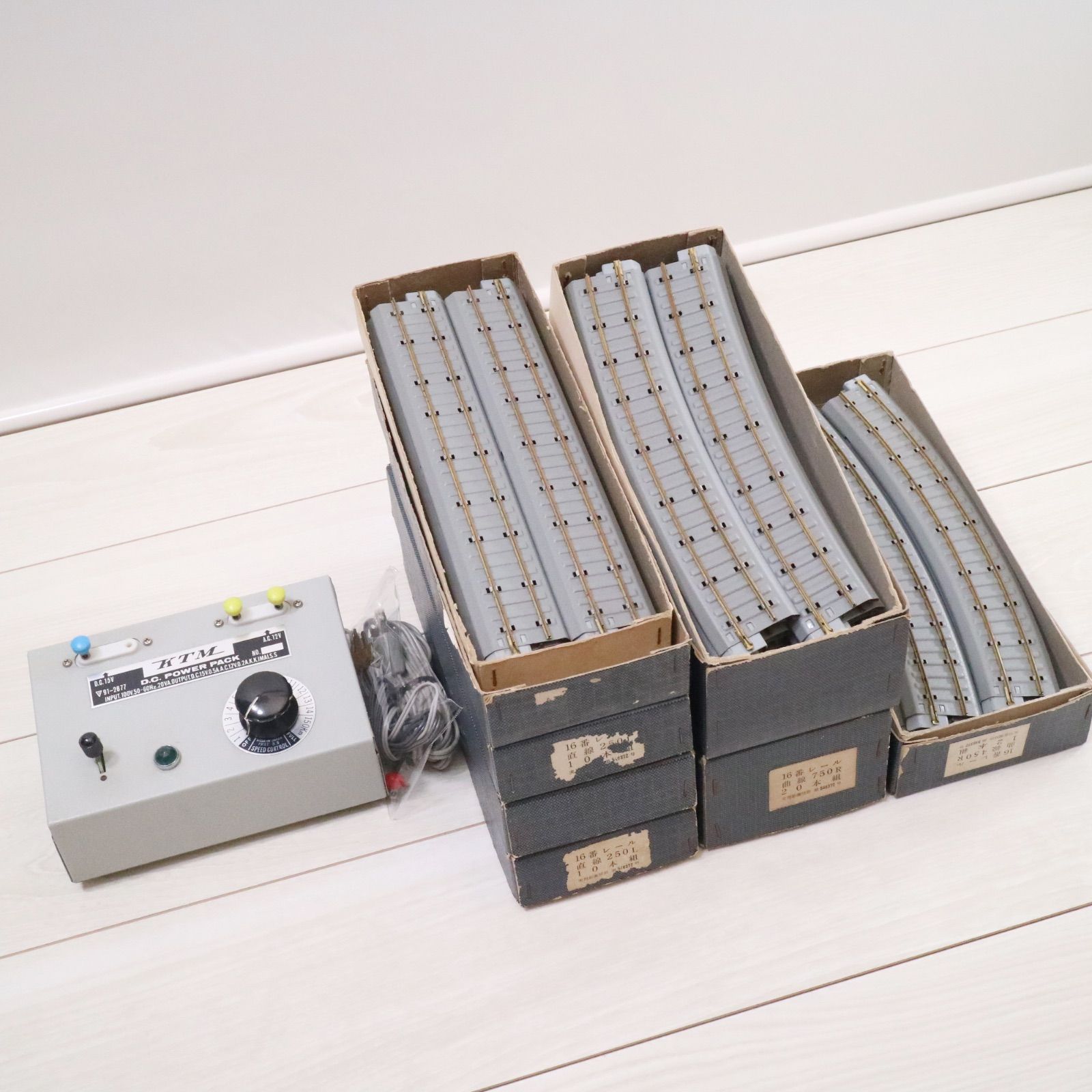 KTM TER エンドウ カツミ 16番レール まとめて セット 直線 曲線 HO