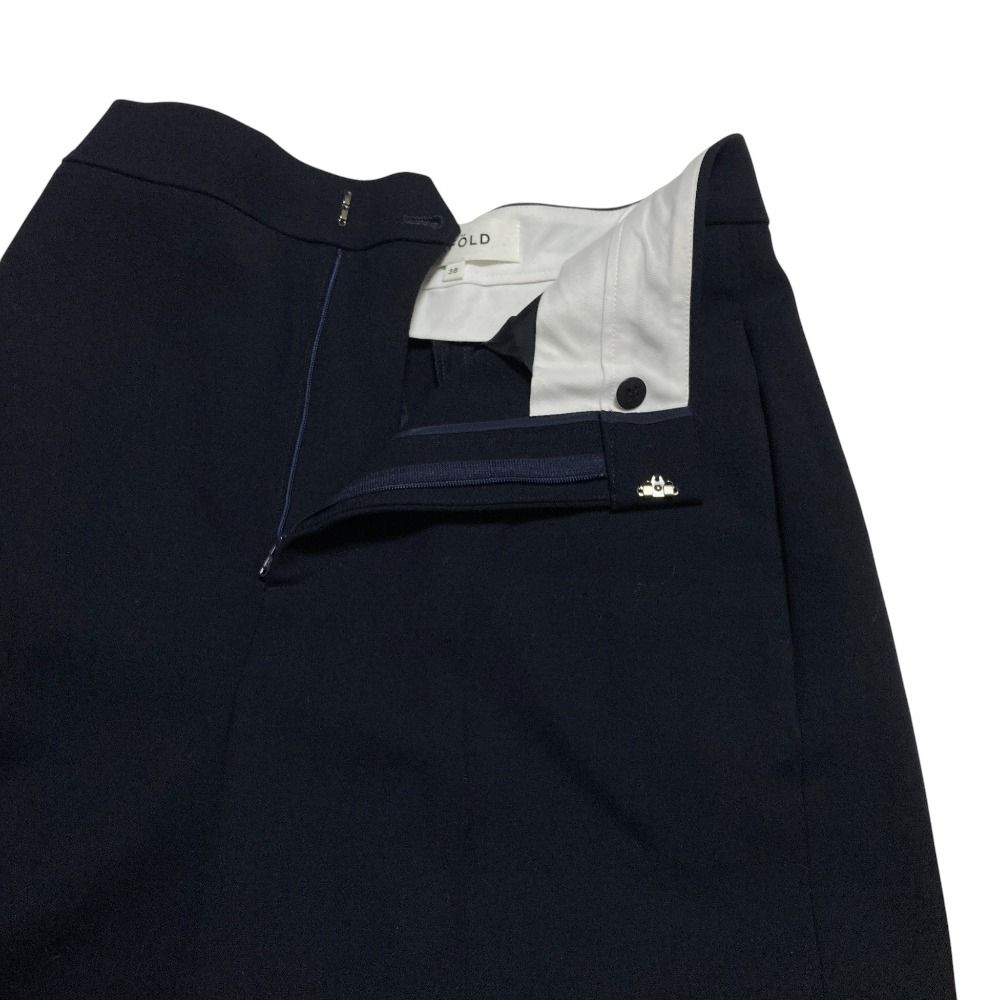 美品 ENFOLD エンフォルド ウールワイドスラックスパンツ サイズ38