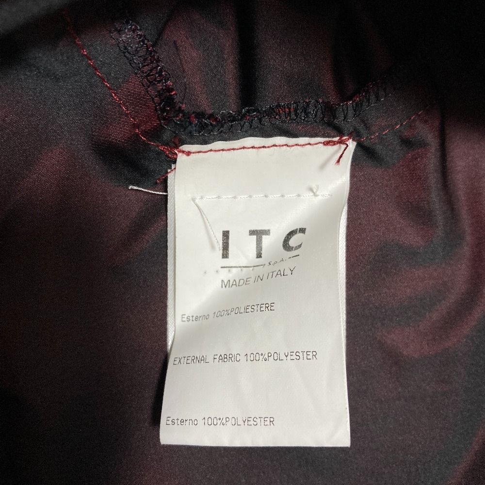 美品 ROMEO GIGLI ロメオジリ サテン ロングスリーブ デザインシャツ