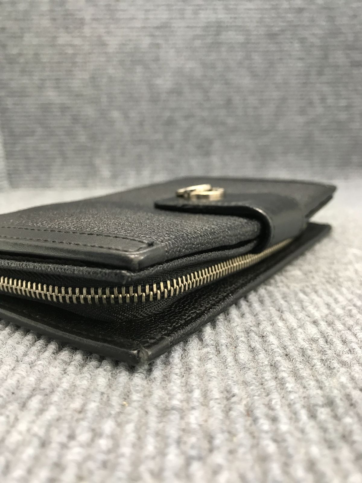 ✨希少✨BVLGARI ブルガリ 長財布 ラウンドファスナー Wサークルロゴ