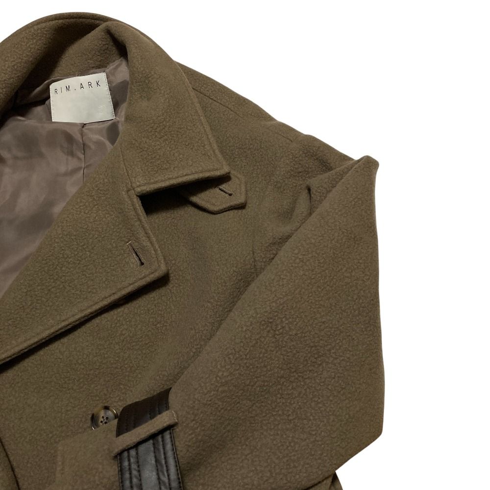 良品 Rim.ark リムアーク Cashmere blend poncho CT コート サイズ38