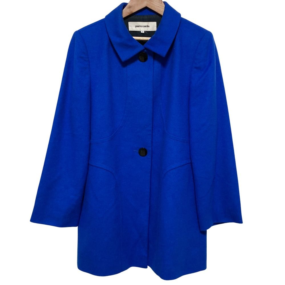 良品 pierre cardin ピエールカルダン カシミヤ100％ デザインコート