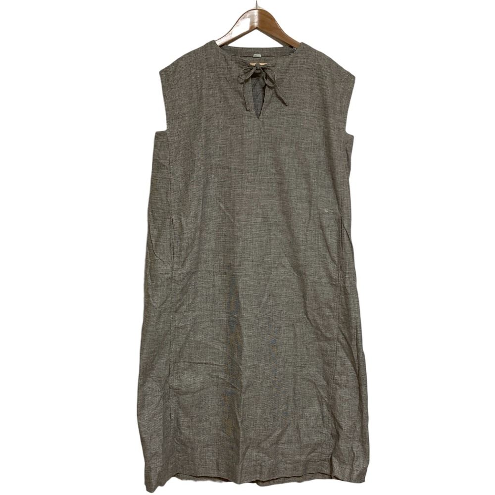 美品 45R フォーティファイブアール ノースリーブロングワンピース