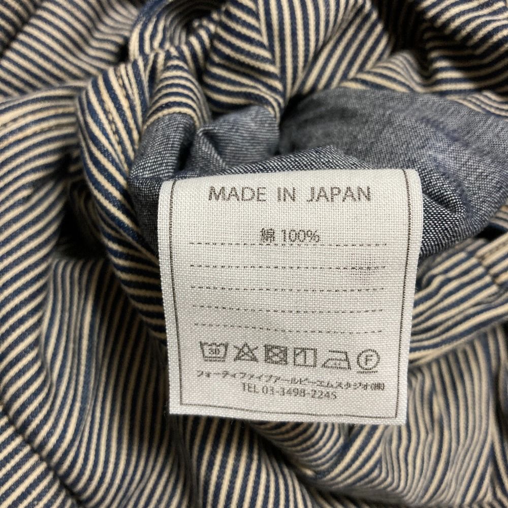 美品 45R フォーティファイブアール モンプチデニムヒッコリー