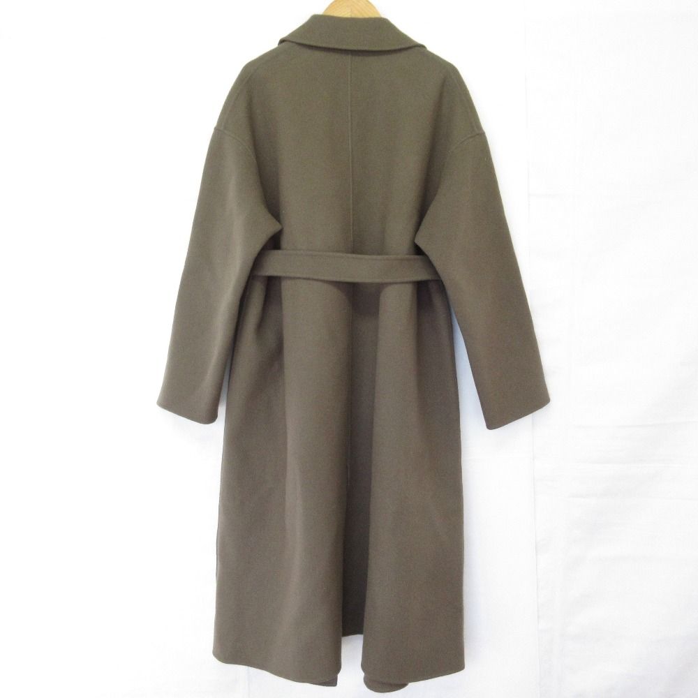 美品 LAUTREAMONT ロートレアモン ウール ベルテッド リバー