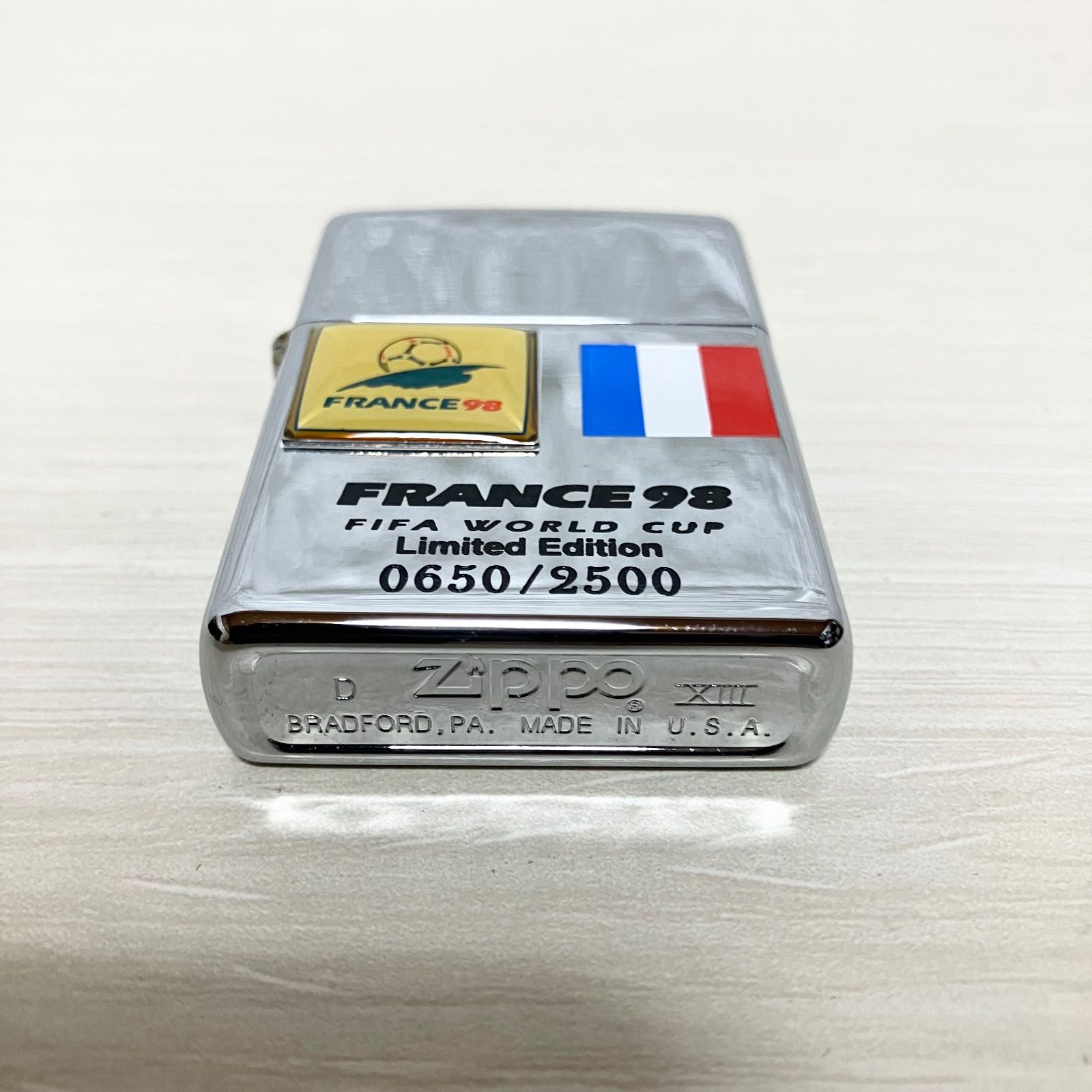 1998年 フランスワールドカップ 限定ジッポー ZIPPO FIFA WORLD CUP