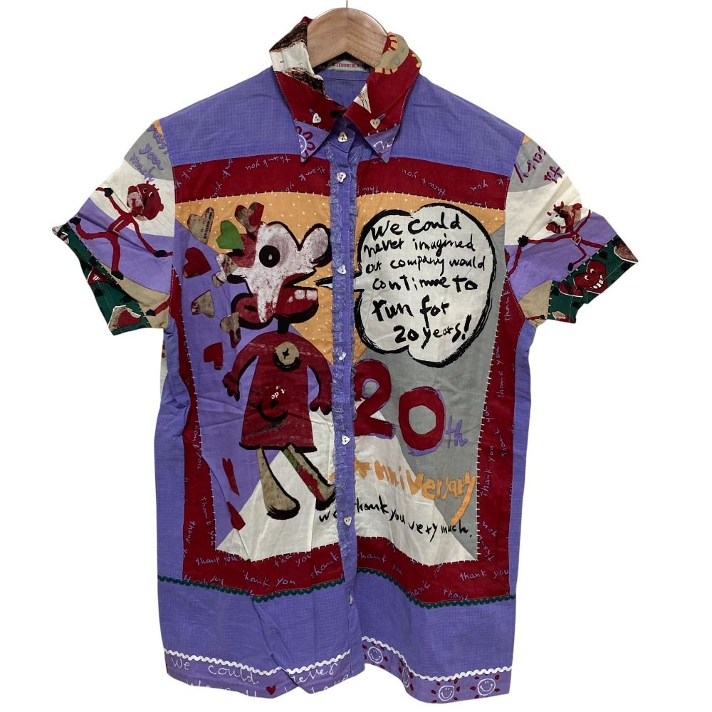 美品 OLLEBOREBLA オレボレブラ アルベロベロ アートプリント ハート