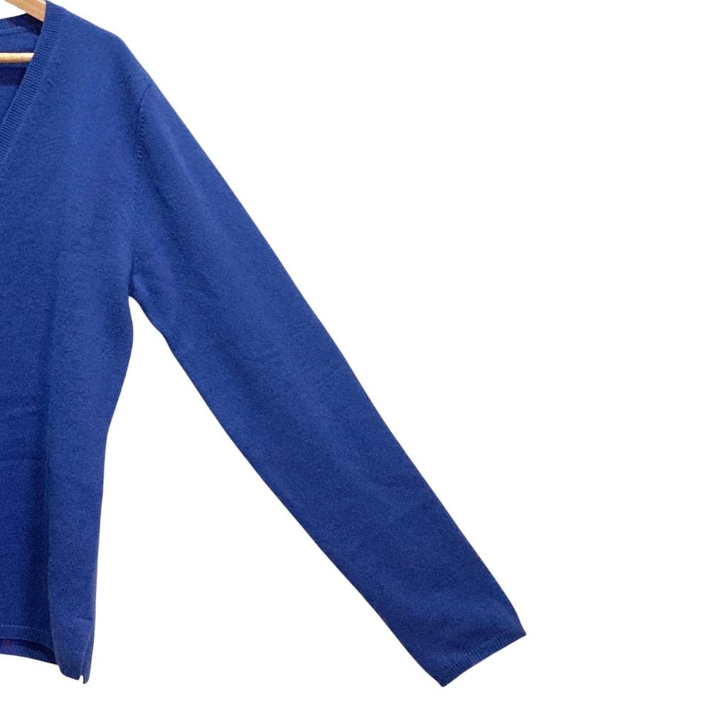 良品 S Max Mara エスマックスマーラ カシミヤ Vネックニットセーター