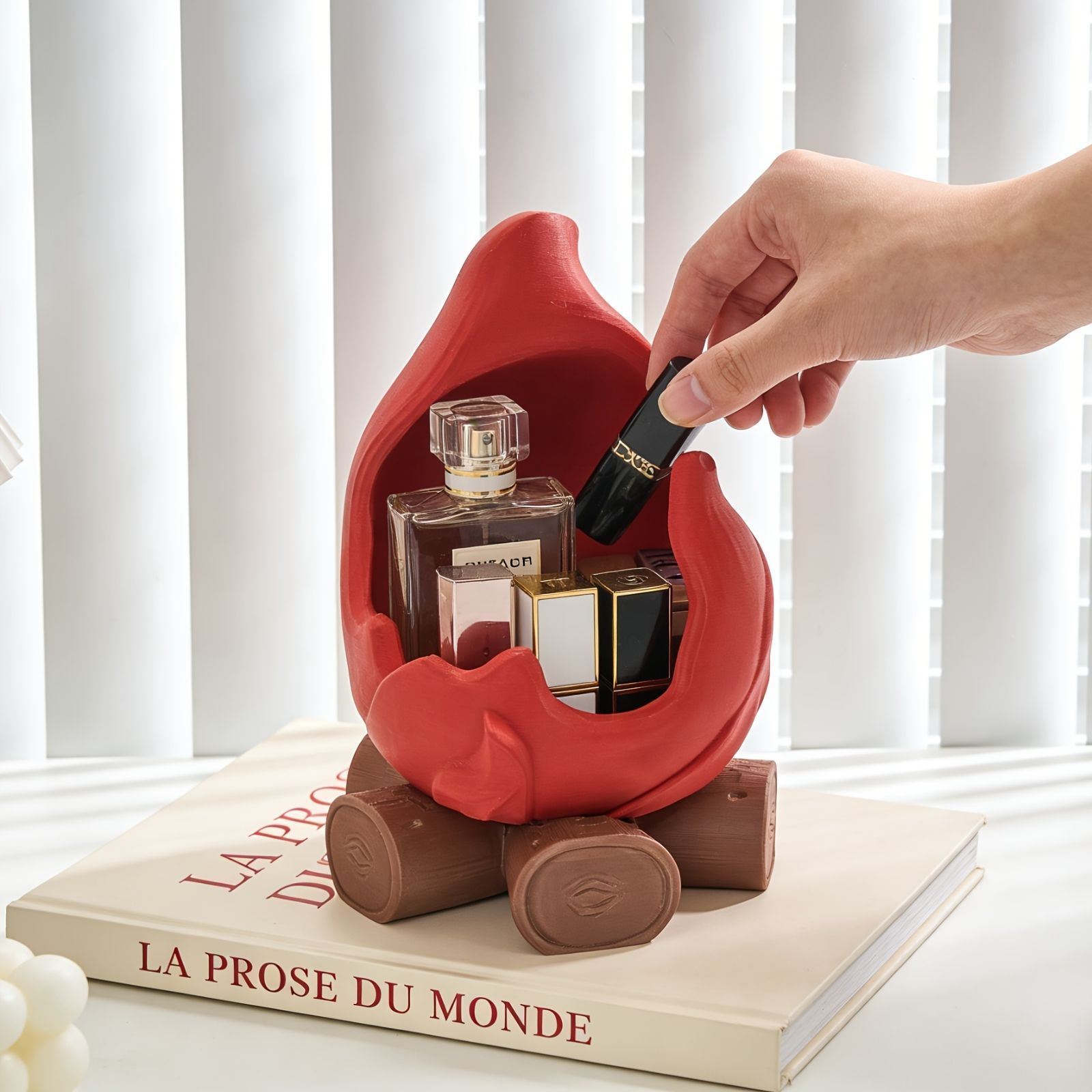 小物入れ 鍵置き 置物 インテリア オブジェ 焚火型 玄関 アクセサリー