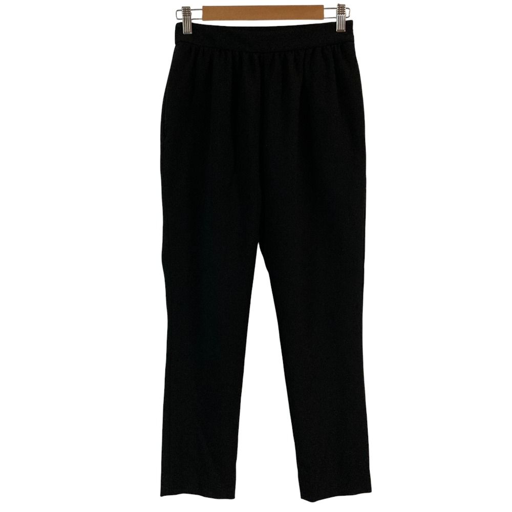 美品 YOKO CHAN ヨーコチャン ハイウエストギャザードパンツ