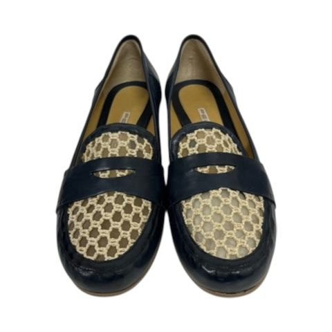 ペリーコ PELLICO パンプス 無地 イタリア製 35 1/2 紺 ネイビー