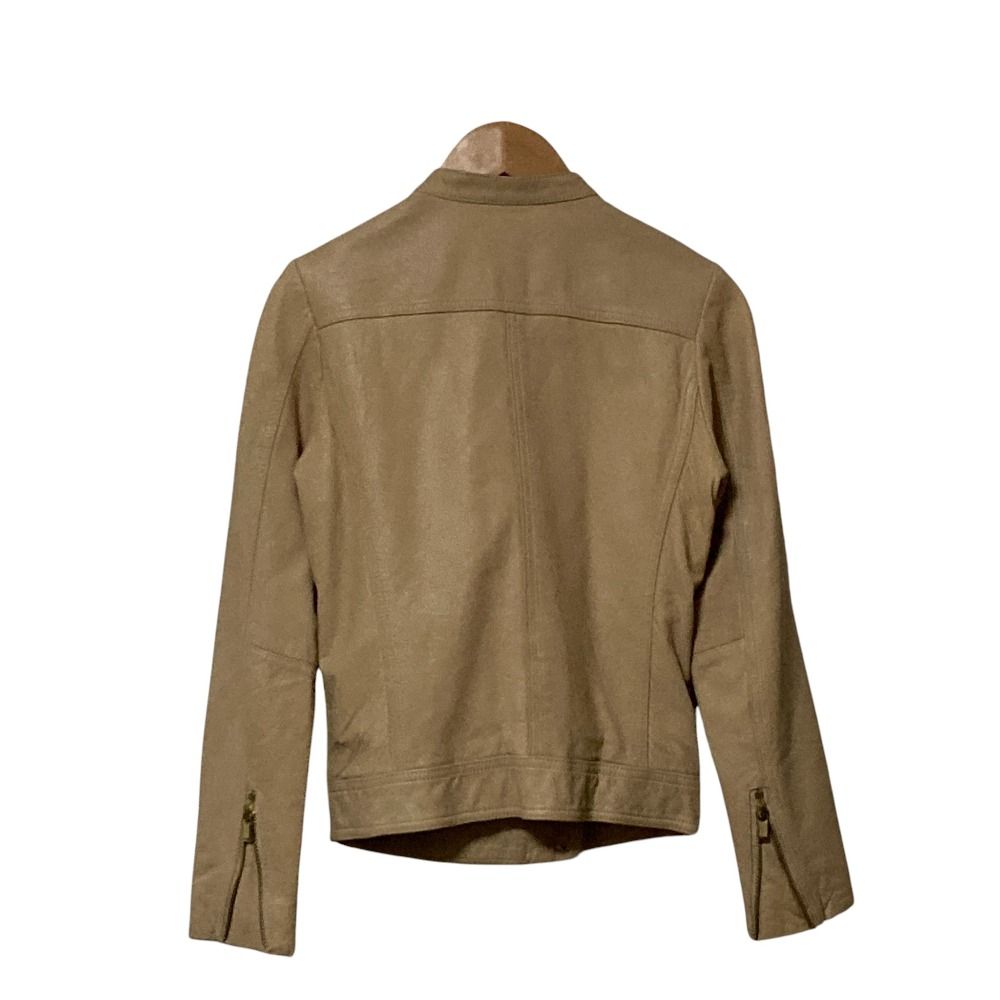 美品 NOBLE ノーブル シープスキン レザー ライダースジャケット