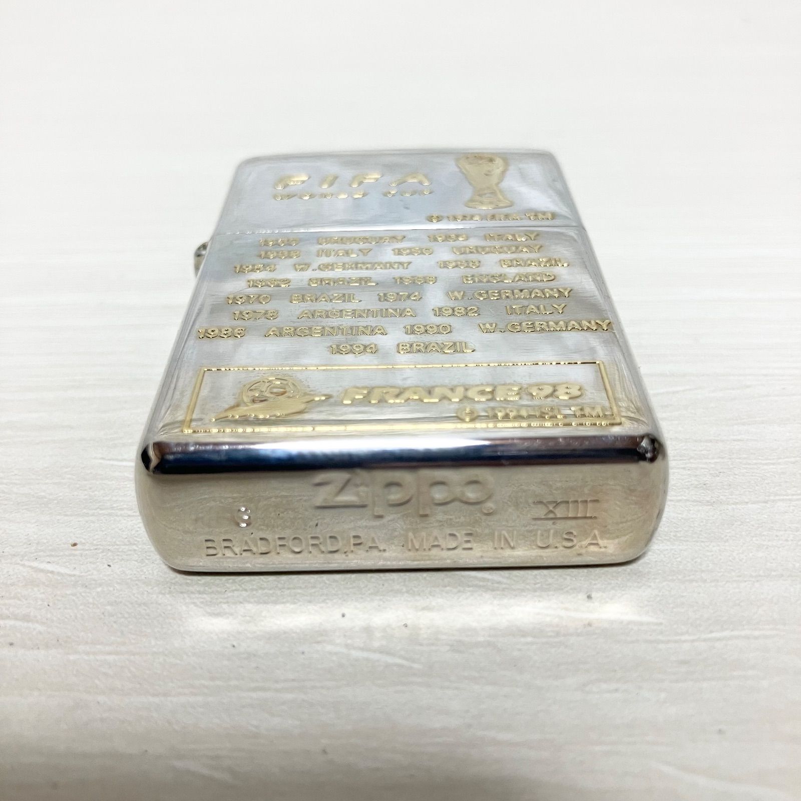 1998年 フランスワールドカップ 限定ジッポー ZIPPO FIFA WORLD CUP