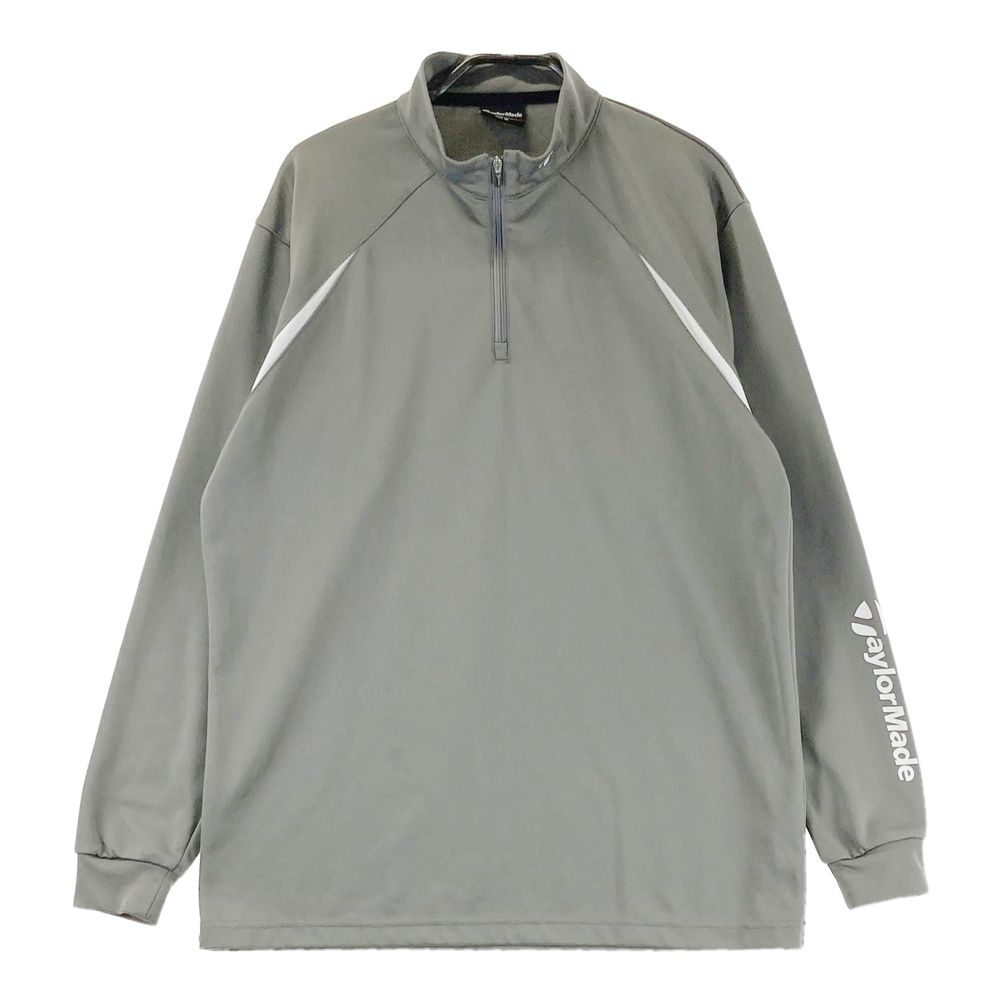 新品未使用 テーラーメイド ハーフジップシャツ 長袖 サイズ：M TAYLOR MADE テーラーメイド ハーフジップ 長袖Tシャツ