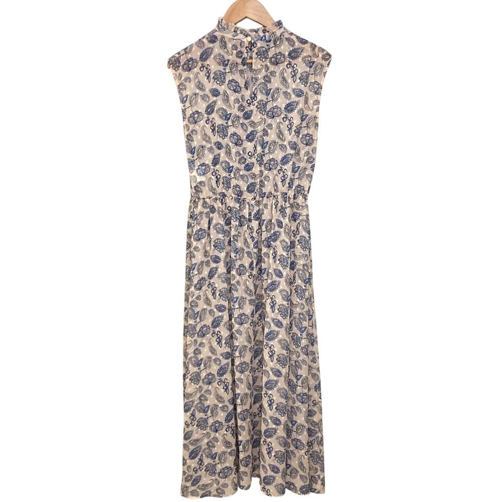 ANAYI ペイズリープリント ロングワンピース 36 未使用 ANAYI アナイ ジャガードペイズリープリント ワンピース サイズ