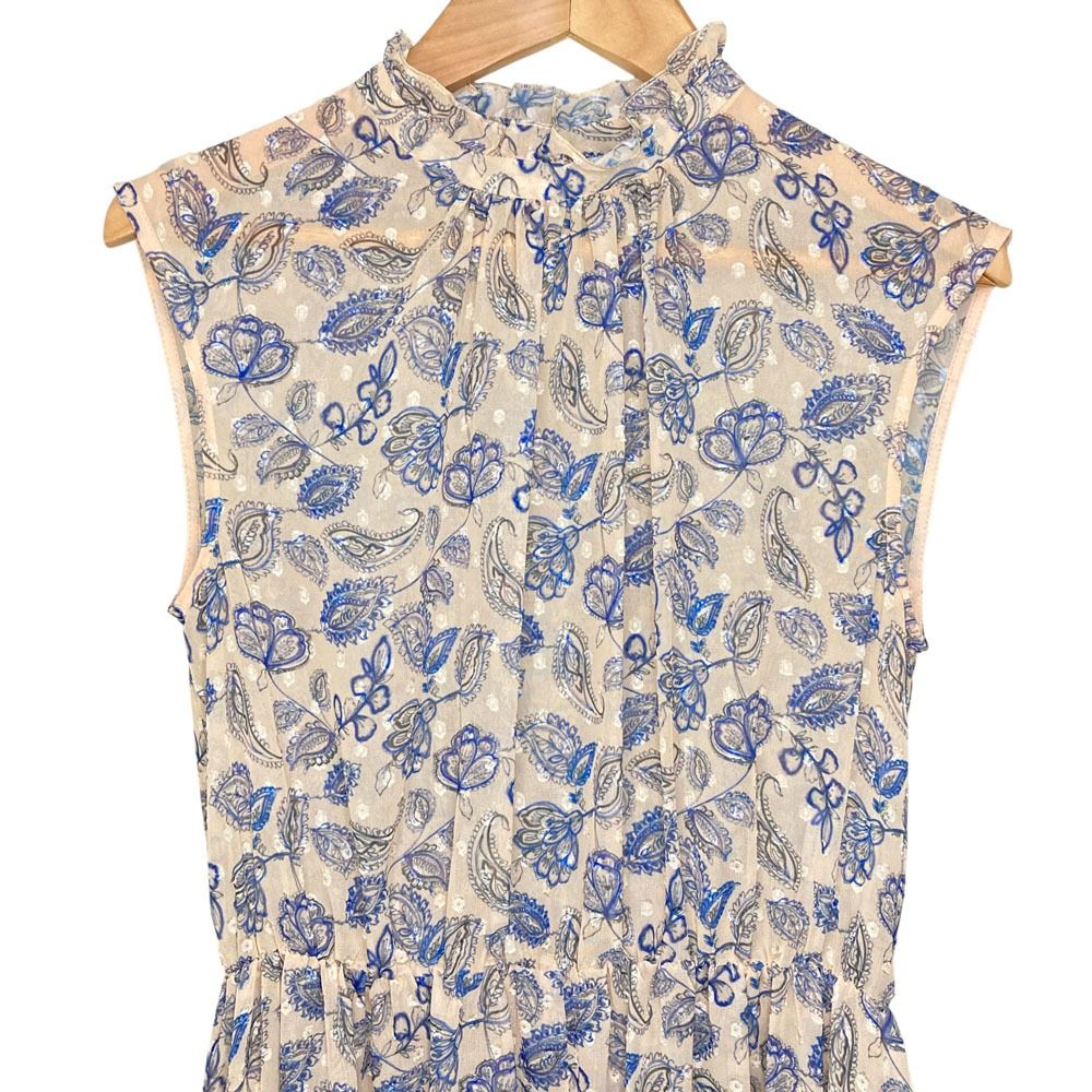 未使用 ANAYI アナイ ジャガードペイズリープリント ワンピース サイズ