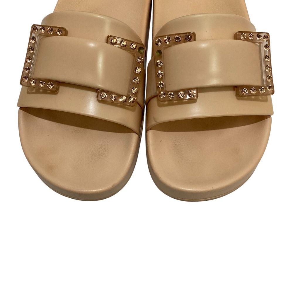 sergio rossi セルジオロッシ SR JELLY ビジュー スライドサンダル